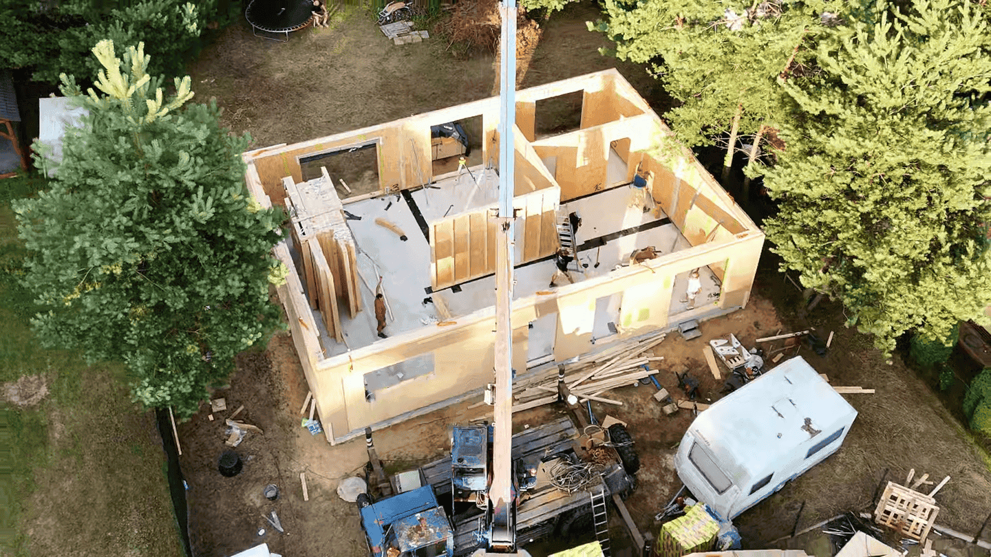 Budowa domu prefabrykowanego